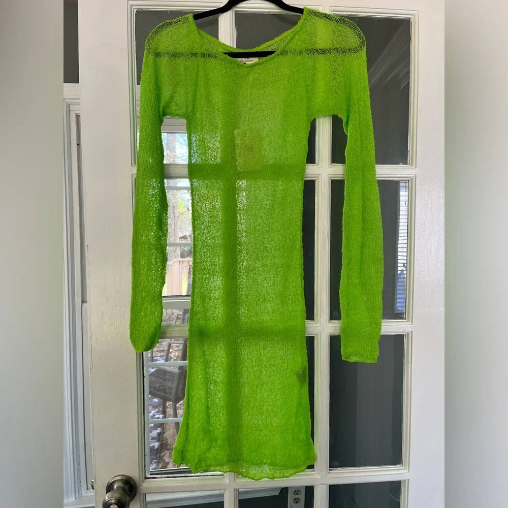 Ambra Maddalena sheer knitted minidress - Picture 7 of 9